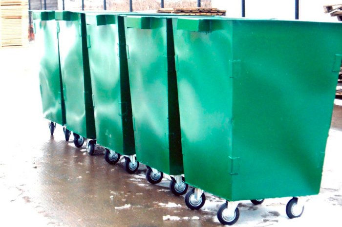 Какие виды мусорных контейнеров преимущественно используются в России 01