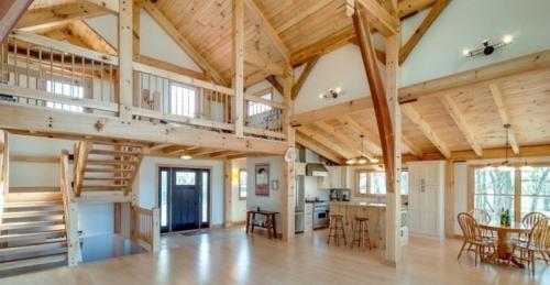 Дом из бруса 150х150 чем и как отделать стены из внутри дома. (+75 фото) Внутренняя отделка дома из бруса