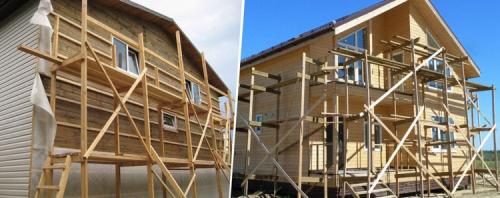 Леса строительные своими руками. Типовые строительные леса из дерева – чертеж