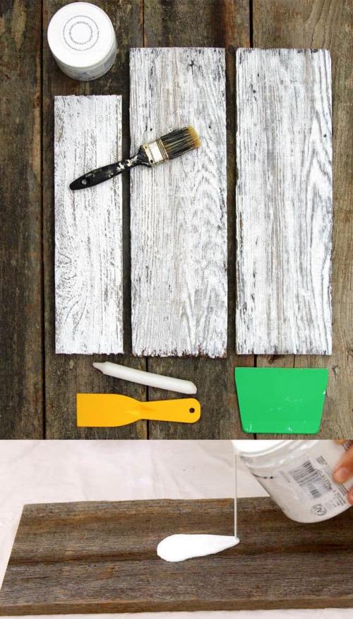 Чем покрасить дерево, чтобы была видна структура. 3 метода покрасить дерево в белый цвет с потертостями или под старину