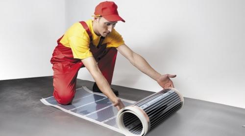 Инфракрасная пленка для обогрева на потолок. Что такое инфракрасная пленка и как ее подключить?