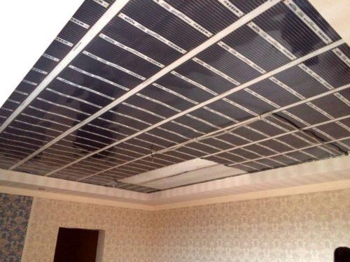 Пленка на потолок инфракрасная. Характеристики пленочного инфракрасного отопления на потолок