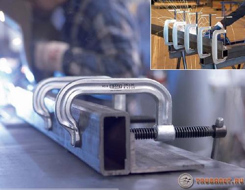 Приспособления для сварки своими руками. Приспособления для сварки профильных труб