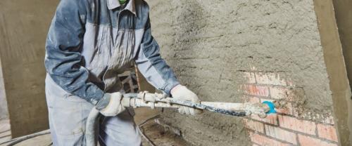 Механизированная штукатурка стен – технология и особенности нанесения штукатурки при помощи аппарата