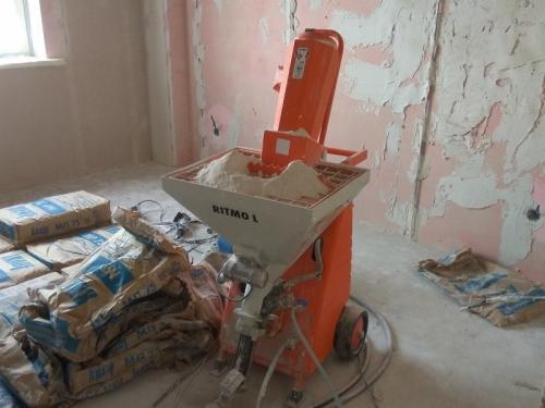 Механизированная штукатурка стен – технология и особенности нанесения штукатурки при помощи аппарата