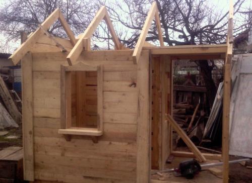 Как сделать дом для детей. Сборка дома