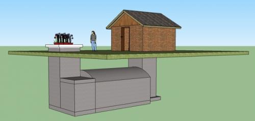 Как сделать дом под землёй. Где на участке располагать бункер?