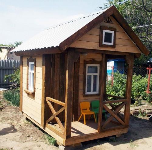 Как сделать дом для детей. Сборка дома
