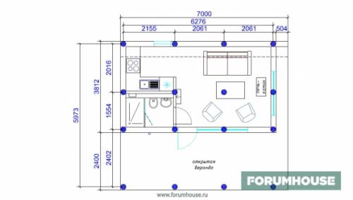Мини домики своими руками. Проект, пирог стен, смета и особенности дизайна мини-дома площадью 26 кв. м