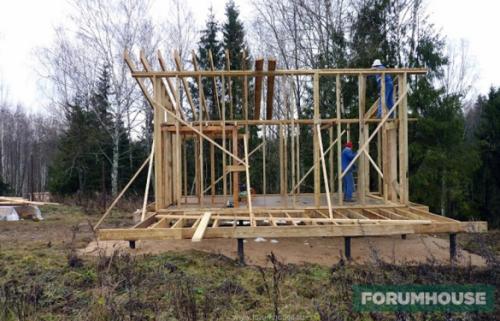 Мини домики своими руками. Проект, пирог стен, смета и особенности дизайна мини-дома площадью 26 кв. м