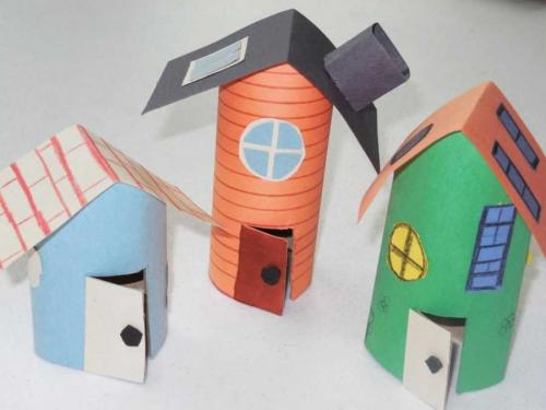 Мини домики своими руками поделки. Поделка домик своими руками пошагово: обзор лучших мастер-классов для детей любого возраста (130 фото идей)
