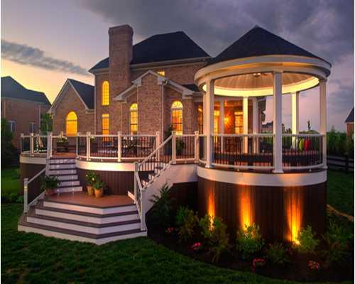 Свет в беседке. Освещение в беседке: виды, идеи и фото готовых решений