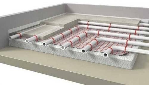 Теплый пол теплый потолок. Теплый потолок 07