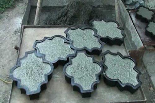 Технология производства тротуарной плитки в домашних условиях. Основные преимущества плитки 04