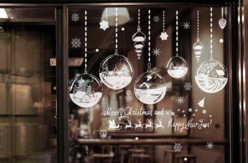 Украшение окон к Новому году 2020. Оформление окон к Новому 2020 году