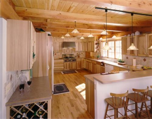 Как поднять высоту потолка в доме из бруса. 5 советов, как поднять низкий потолок в деревянном доме