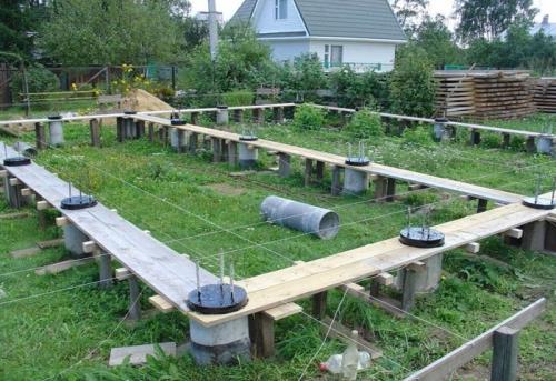 Ленточно столбчатый фундамент своими руками пошаговая инструкция. Устройство и монтаж ленточно-столбчатого фундамента