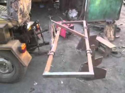 Самодельный культиватор для минитрактора своими руками. Окучник для минитрактора — виды, своими руками, чертежи, видео