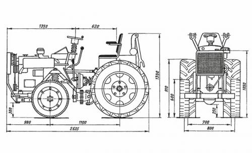 Минитрактор своими руками из Жигулей. Как изготовить мини-трактор из Жигулей своими руками