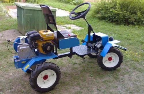 Мыны трактора. Российский минитрактор за 50 тысяч рублей