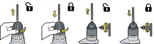 Ударная дрель или перфоратор отличия. Комплектация