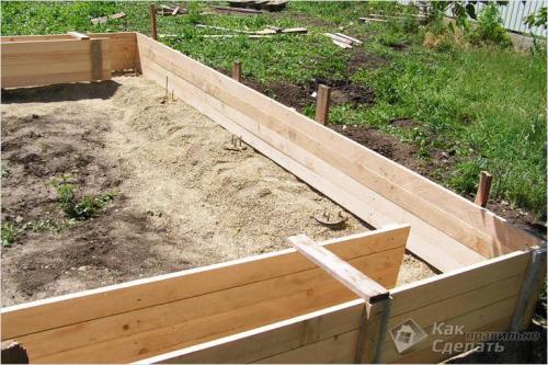 Заливка фундамента под гараж своими руками. Фундамент под гараж своими руками