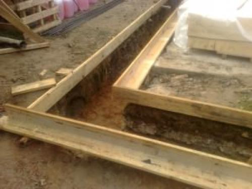 Фундамент для гаража. Глубина фундамента под гараж