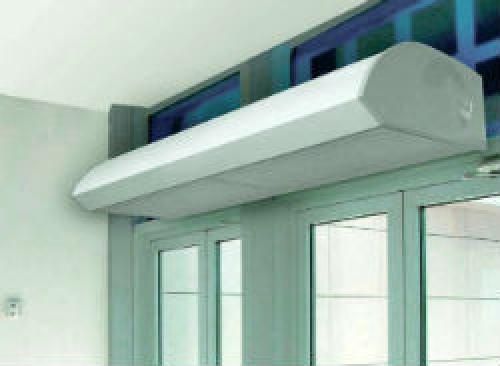 Подключение водяной тепловой завесы. 1 Устройство, характеристики и принцип работы тепловой завесы