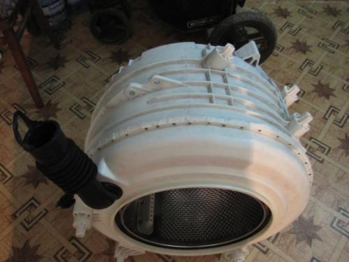 Как снять подшипники с барабана стиральной машины. Как снять подшипник с барабана