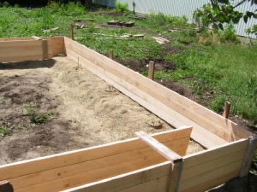 Глубина фундамента под гараж