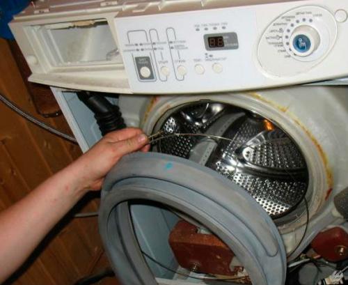 Как снять подшипники с барабана стиральной машины. Как снять подшипник с барабана