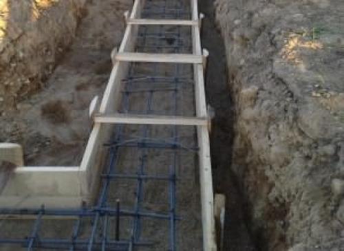 Глубина фундамента под гараж