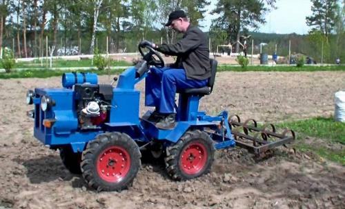 Мини-трактора самоделки 4х4. Как изготовить трактор Классика 4х4 своими руками