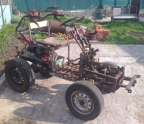 Как из мотоблока сделать минитрактор. Сообщества › Мотоблоки (и все что с ними связано) › Блог › минитрактор из мотоблока