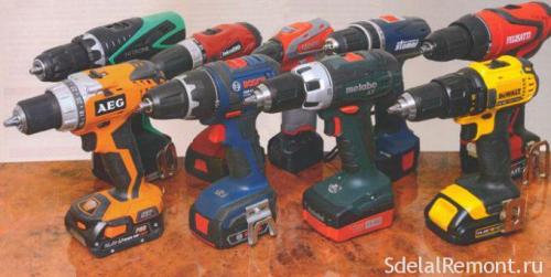 Какой мощности выбрать шуруповерт. Особенности выбора
