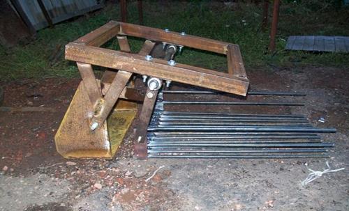 Как сделать навеску для самодельного мини-трактора. Какие навески и оборудование на минитрактор можно изготовить своими руками