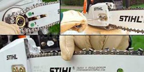 Как правильно Натянуть Цепь На Бензопиле. Как натянуть цепь на бензопиле