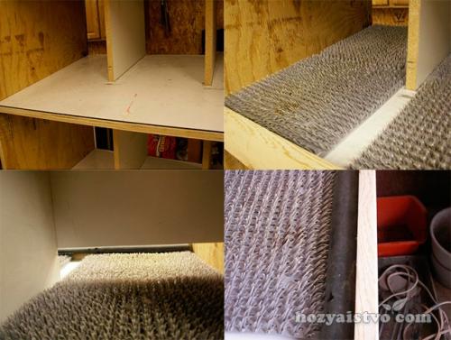 Гнездо для кур-несушек с яйцесборником чертеж. Делаем гнездо с яйцесборником для кур-несушек