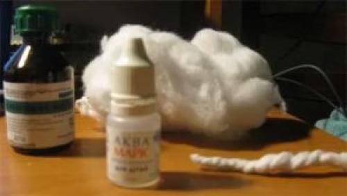 Турунда в ухо из ваты. Изготовление из разных материалов