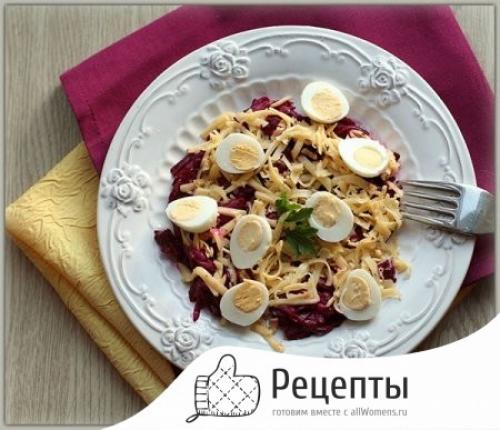 Рецепт салат из вареной свеклы. Салаты из вареной свеклы — 7 простых и очень вкусных рецептов 18