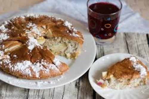 Шарлотка с яблоками с овсяными хлопьями. ПП шарлотка из овсяных хлопьев с яблоками и творогом 09