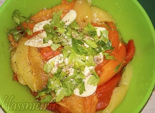 Маринованный перец с чесноком быстрого приготовления. Маринованные болгарские перцы быстрого приготовления