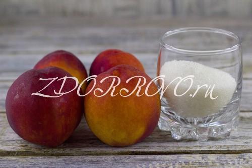 Компот из нектарина дольками. Приготовление блюда по шагам с фото: