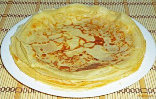 Салат разбойничий с блинами и курицей. Секреты готовки салата из блинчиков и куриного копченого мяса 02 Салат разбойничий с блинами и курицей. Секреты готовки салата из блинчиков и куриного копченого мяса 02