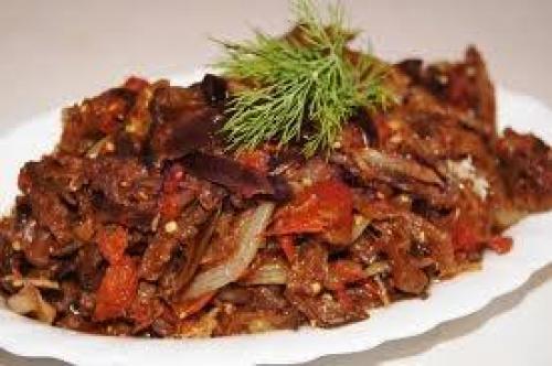 Как сушить баклажаны по корейски. 