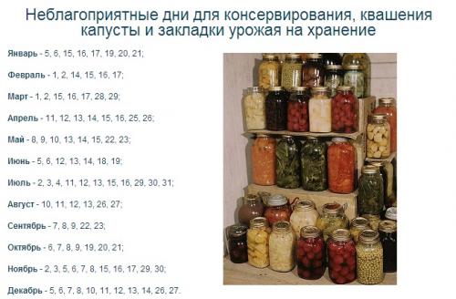 Когда солить огурцы на зиму в банках по лунному календарю в 2019. Консервирование заготовок в сентябре 2019: благоприятные дни, календарь заготовок на сентябрь 2019