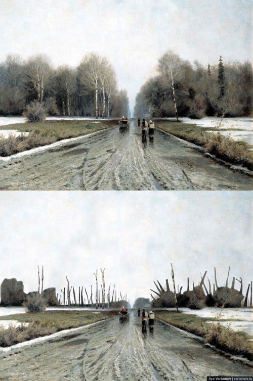 Зачем красят деревья варламов. Русский лес глазами наших чиновников