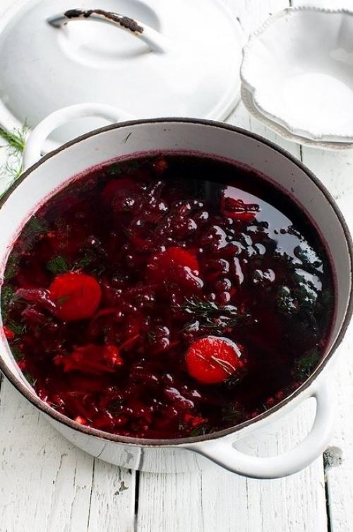 Почему свёкла, а не свекла. Борщ и свекла: как сохранить рубиновый цвет. И почему свекла цвет теряет