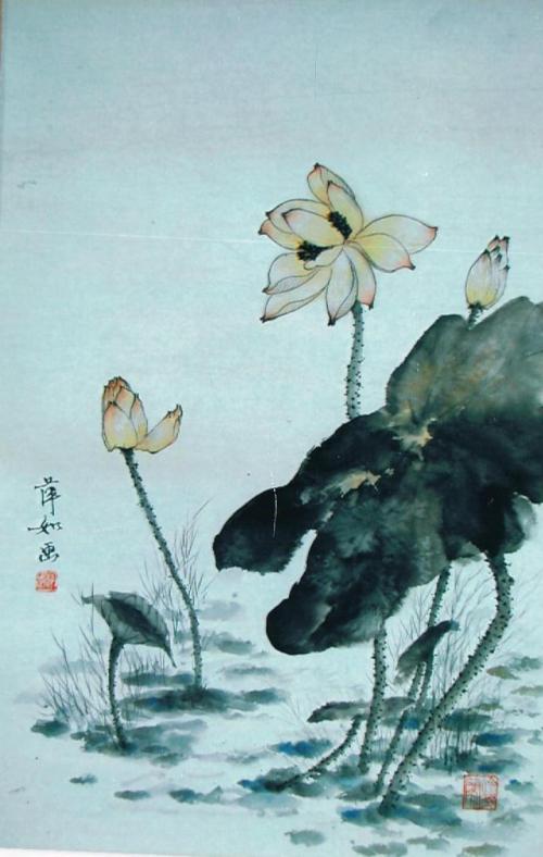 Китайская живопись цветы и птицы. Живопись цветы-птицы Китай