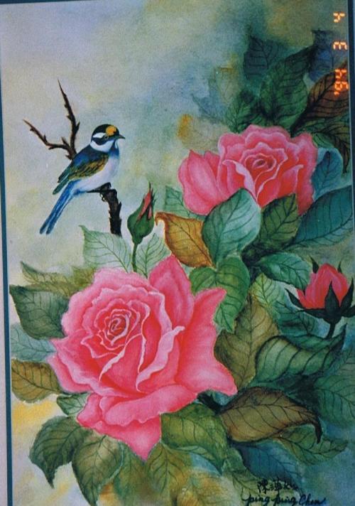 Китайская живопись цветы и птицы. Живопись цветы-птицы Китай